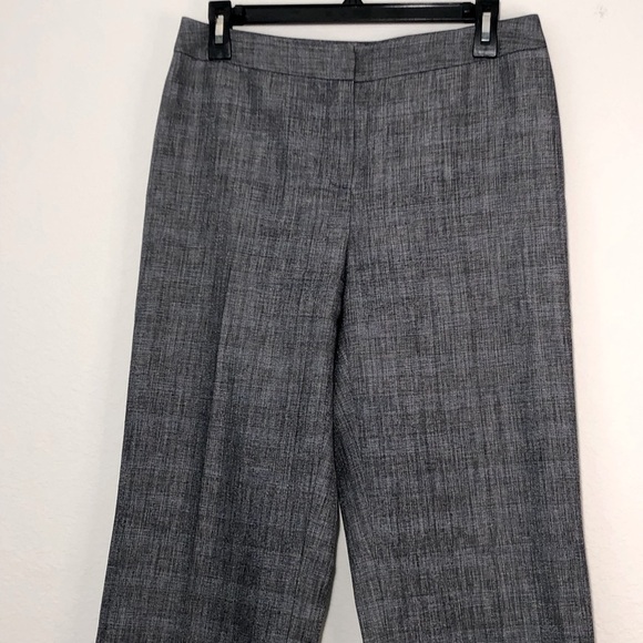 Lafayette 148 High Waist Blue Gray Light Wool Menswear Inspired Pants size 4 - Picture 3 of 9